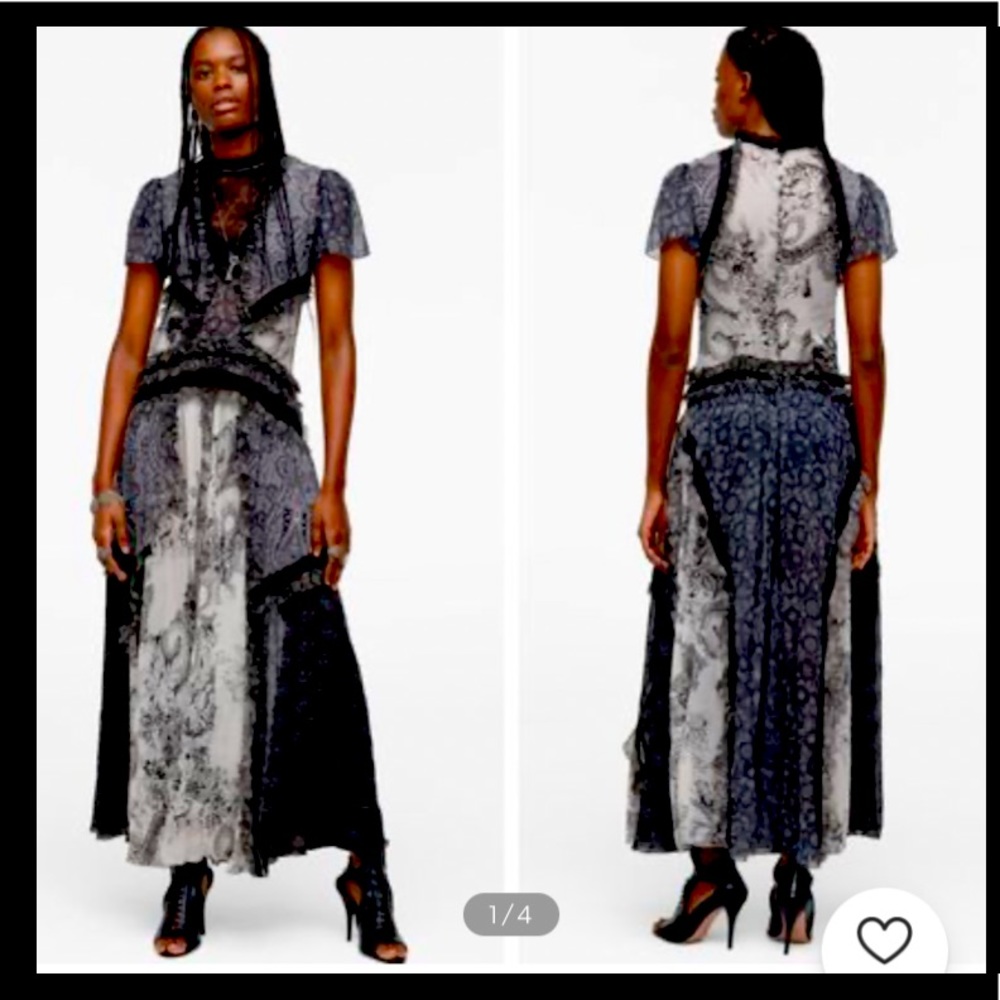 NWT!! ZARA Combined Lace Dress Limited Edition NWT RARE!!! Edwardian era style
